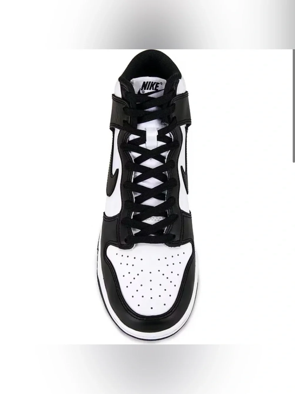 FINAL SALE Nike Women’s Dunk High Retro in White & Black
